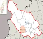 Lage der Gemeinde Vansbro