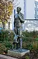 Vater und Sohn, Leipzig-Schönefeld, Bronze, 1979