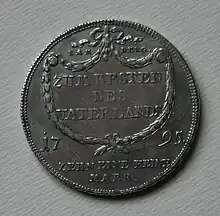 Vaterlandstaler Bamberg von 1795