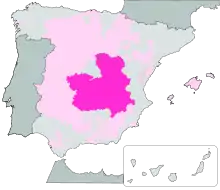 Lage des Weinbaugebiets