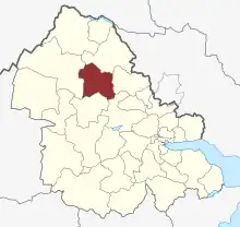 Lage des Givskud Sogn in der Vejle Kommune