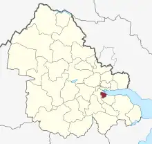 Lage des Mølholm Sogn in der Vejle Kommune