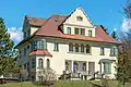 Villa Maire, entworfen von Franz Baumgartner und erbaut im Jahr 1920