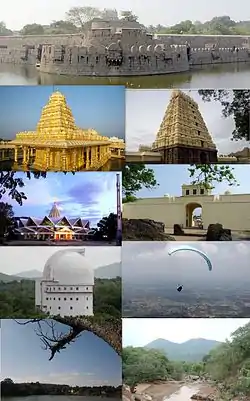 Vellore – Festung, Tempel, Kathedrale und Umgebung