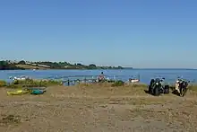 Blick auf die Bucht von Vemmingbund