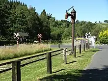Vennbahnweg bei Kalterherberg während der Ausbauphase