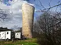 Der Lüftungsturm in Värtan