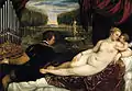 Tizian: Venus mit Amor und Musik (etwa 1555)