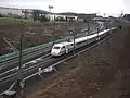 ICE 1 auf der Fahrt von Coburg nach Erfurt