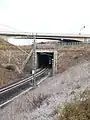 Kreuzungsbauwerk mit Bundesautobahn 73 und Kreisstraße CO29