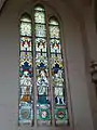 Madonna mit Christophorus und Johannes Baptist (Nordostfenster)