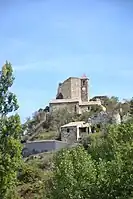 Burgruine mit Donjon