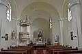 Innenraum der katholischen Kirche