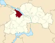 Rajon Werchnjodniprowsk in der Ukraine