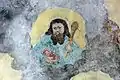 Apostel Judas Thaddäus mit der Keule. Er wurde mit einer Keule erschlagen.