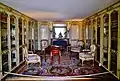 Bibliothek im Louis-quinze-Stil, Winterappartement von Schloss Versailles