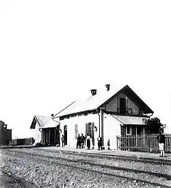Bahnhof von Skydra, 1891–1894