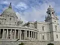 Seitenfassade des Victoria Memorials