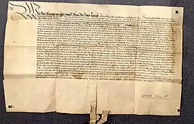 Vidimus von 1552