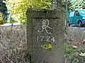 Viertelmeilenstein Wettineiche2