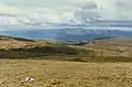 Blick vom Gipfel des Càrn Sgulain nach Osten auf die Cairngorms
