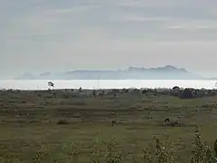 Im Süden des Sucos mit Blick auf die Paitchau-Bergkette