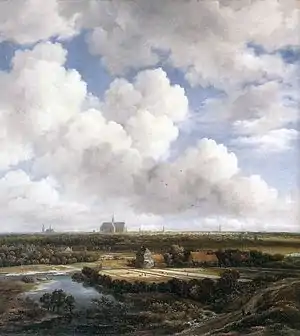 Jacob van Ruisdael:Ansicht von Haarlem