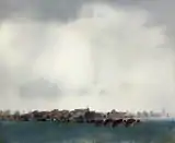 Jan Voerman: Blick auf Hattem, Groniger Museum.