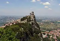 Historisches Zentrum von San Marino und Monte Titano