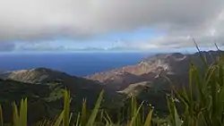 Blick auf Sandy Bay