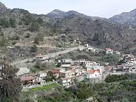Blick auf Sykopetra