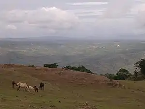 Blick auf das Fuiloro-Plateau
