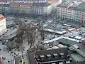 Viktualienmarkt 2006 von Sankt-Peter aus gesehen