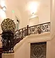 Treppe mit Jugendstilgeländer