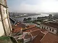 Blick auf den Rio Ave vom Mosteiro