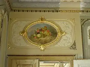 Detail aus der Villa Büchner, Pfungstadt (Supraporte im Festsaal)