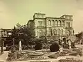 Villa Berg, Ansicht von Westen, um 1876.