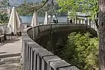 Belvedere Pavillon im Garten der Villa Bled