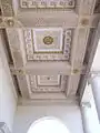 Deckendetail in einer der beiden Loggien im Obergeschoss