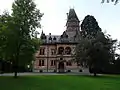 Hauberrissers Schloss Holdereggen, Westseite