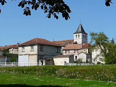 Ortskern von Osten