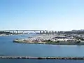 Autobahnbrücke über den Canal de Caronte
