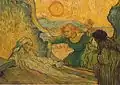 Die Auferstehung des Lazarus (nach Rembrandt), 1889/1890, Vincent van Gogh, Van Gogh Museum in Amsterdam