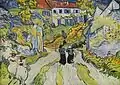 Vincent van Gogh: Stairway at Auvers, 1890