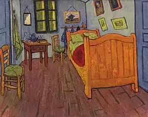 Schlafzimmer in Arles (1. Version)
