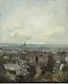 Vincent van Gogh Blick auf Paris vom Montmartre