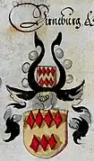 Abbildung in der Sammlung von Wappen aus verschiedenen, besonders deutschen Ländern