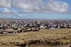 Blick über die Stadt Junín