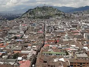 Stadtzentrum von Quito