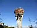Der Turm nach der Konservierung (2021)